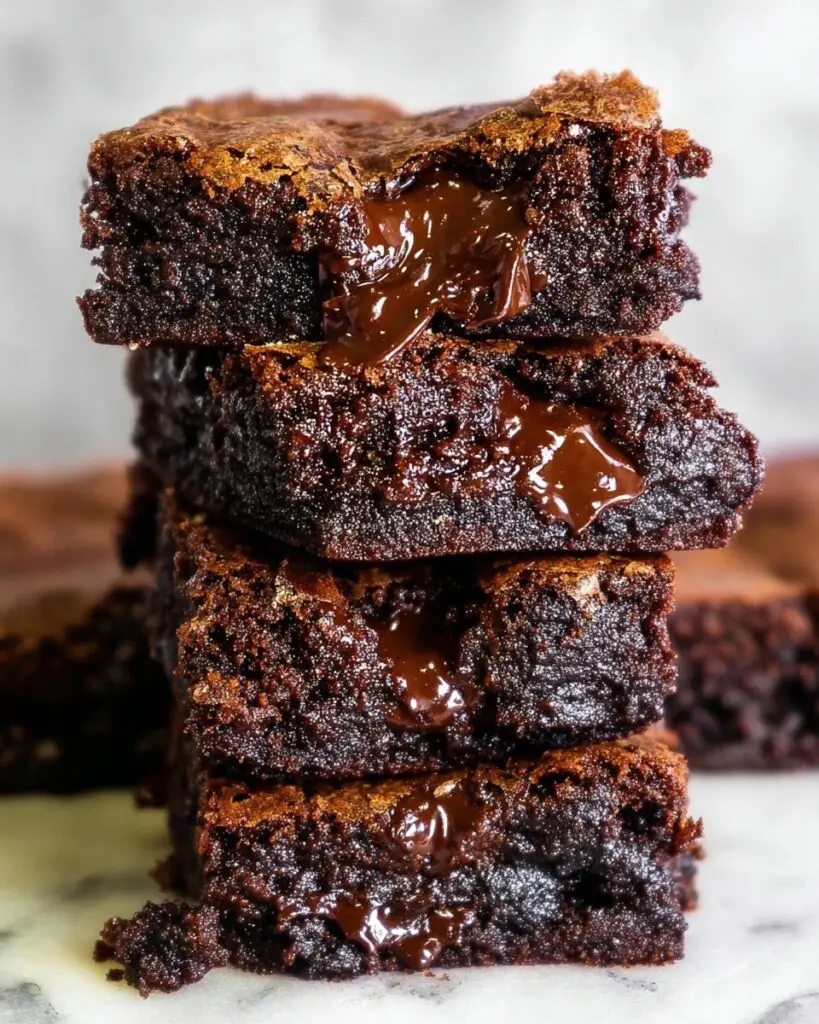 Best Fudgy Chewy Chocolate Brownies Recipe