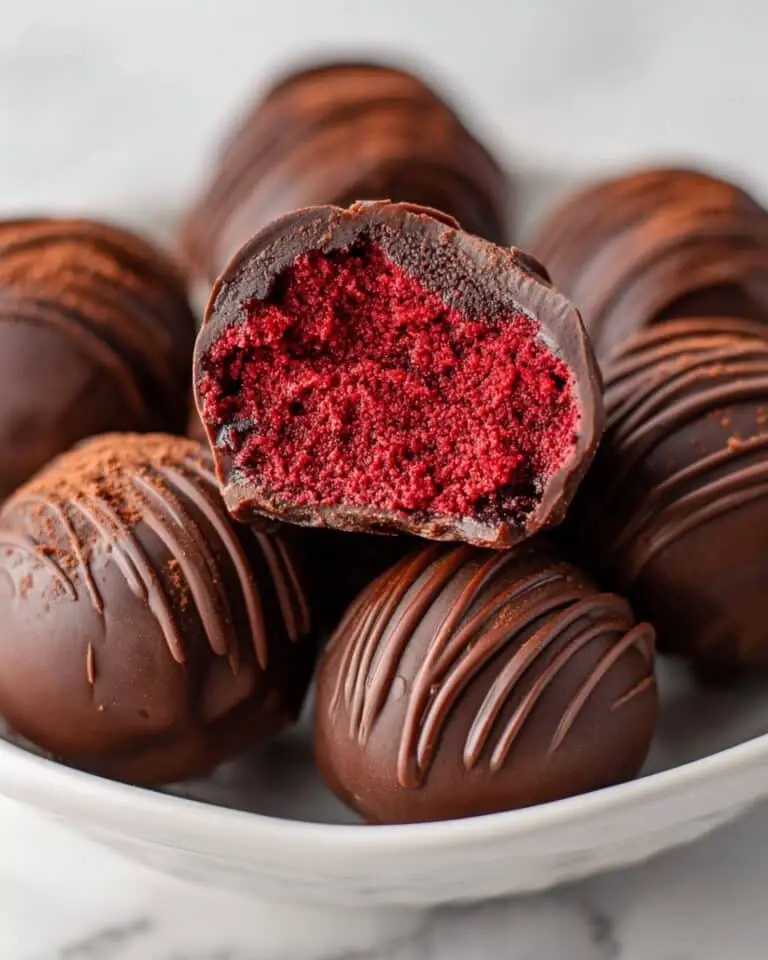 Red Velvet Cake Balls Recipe