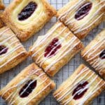 Easy Puff Pastry Cheese and Berry Danish Recipe