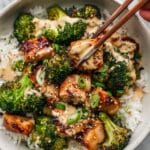 Sesame Salmon Rice Bowls with Ginger Sauce Recipe