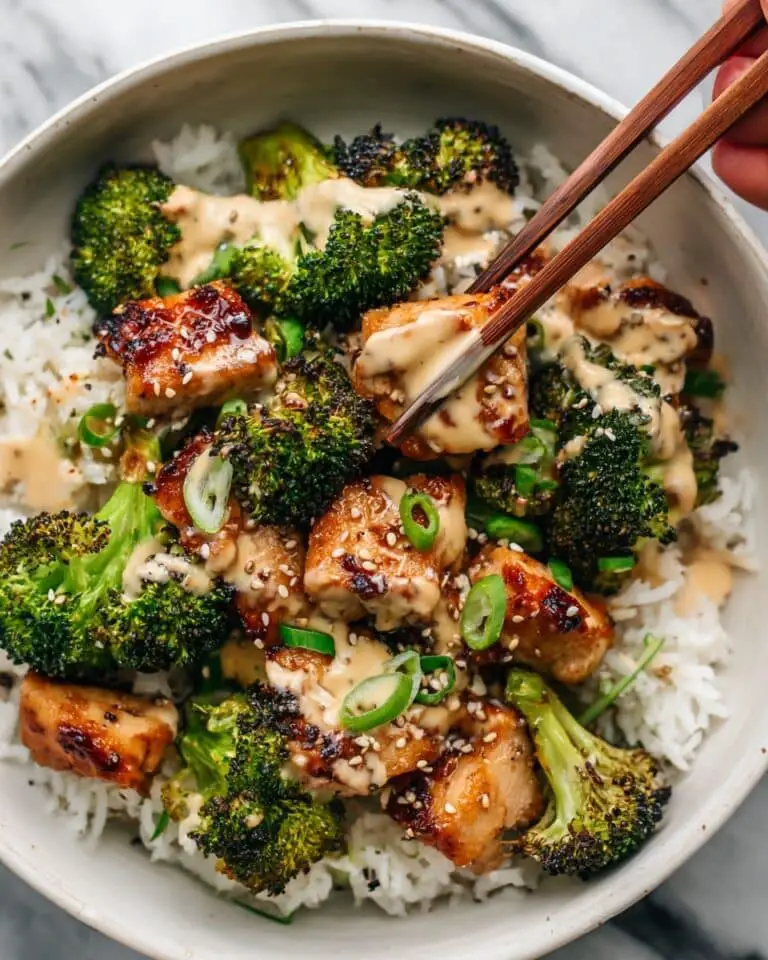 Sesame Salmon Rice Bowls with Ginger Sauce Recipe