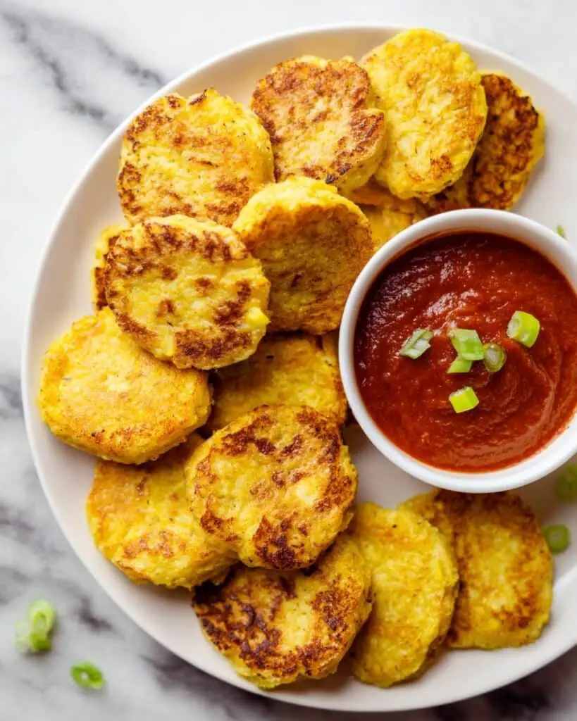 Cheesy Cauliflower Nuggets Recipe
