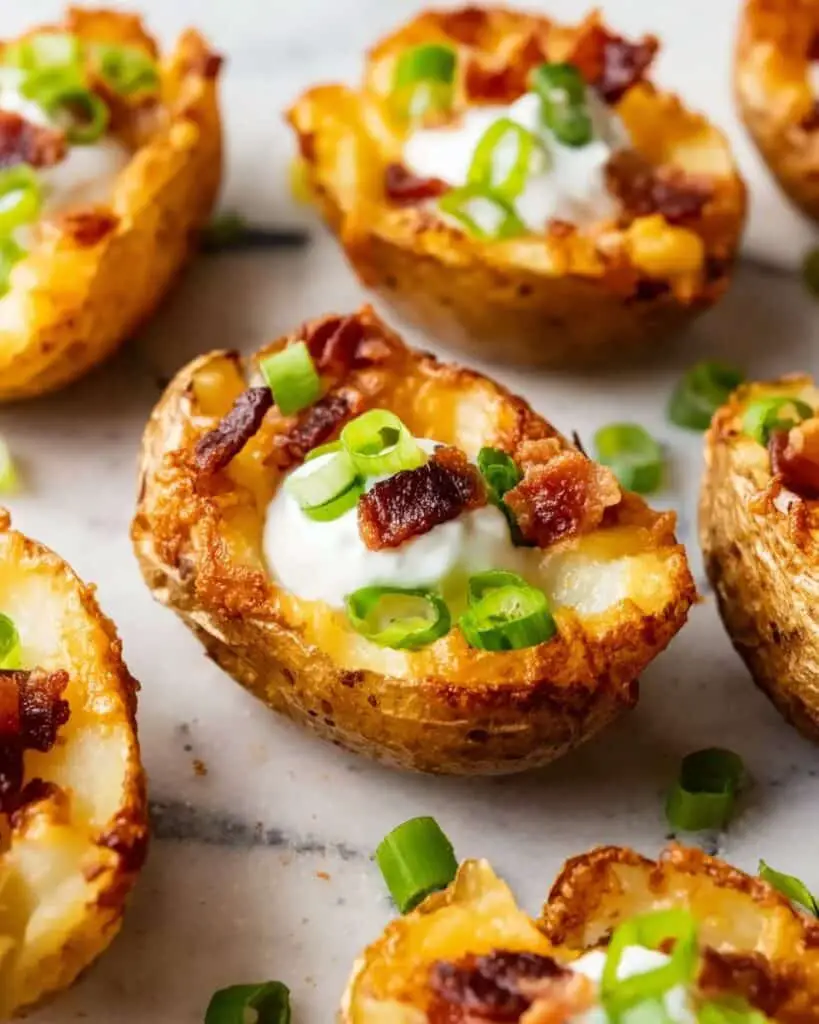 Baked Potato Skins Recipe