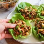 Thai Chicken Lettuce Wraps Recipe