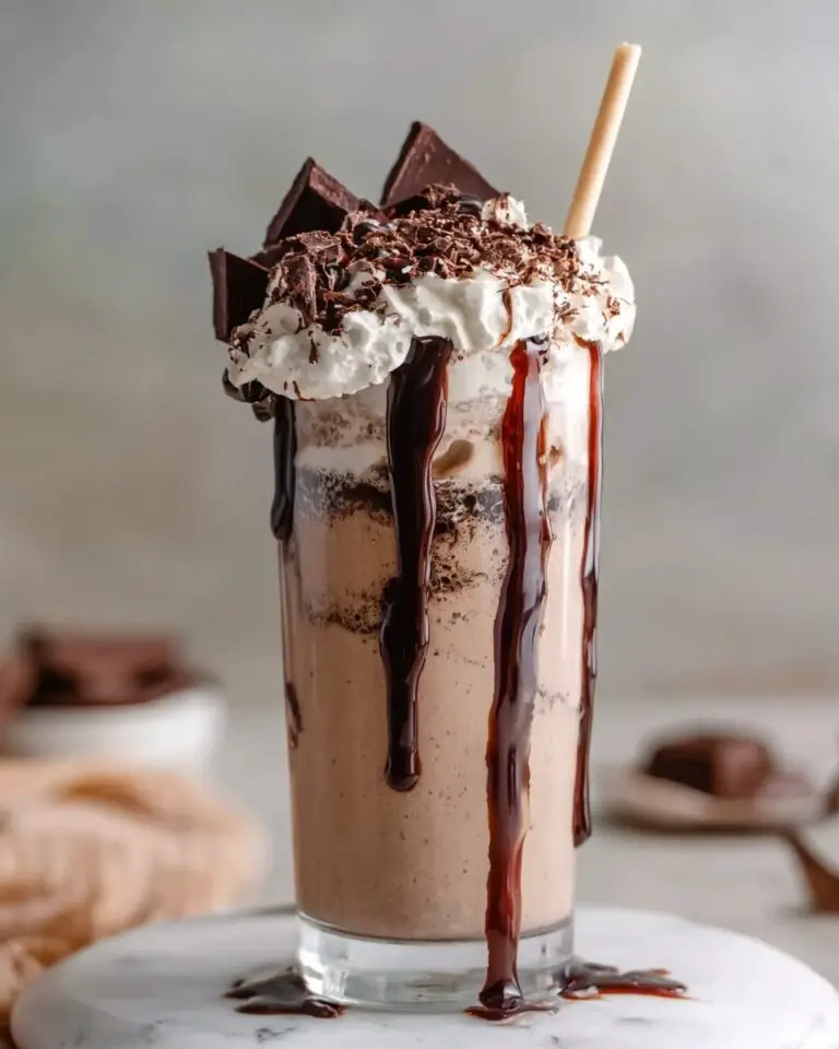 The Ultimate Brownie Milkshake Recipe