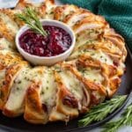 Turkey Cranberry Crescent Ring Recipe