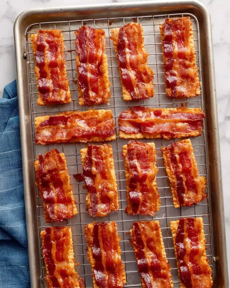 Bacon Crackers with Brown Sugar and Cayenne Recipe