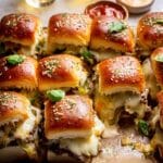 Pull Apart Cheeseburger Sliders Recipe