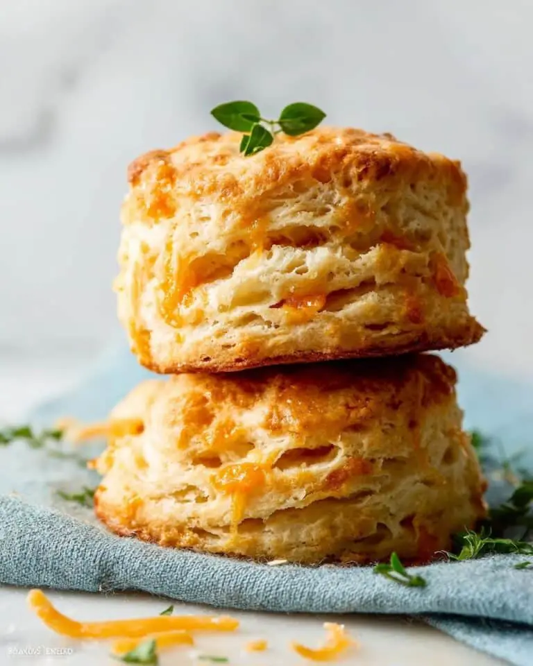 Homemade Cheddar Biscuits Recipe