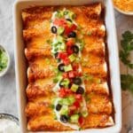 Easy Ground Beef Enchiladas Recipe