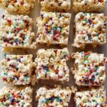 Funfetti Marshmallow Popcorn Treats Recipe