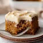 Super Moist Spice Cake with Brown Butter Cream Cheese Frosting Recipe