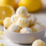 Lemon White Chocolate Truffles Recipe