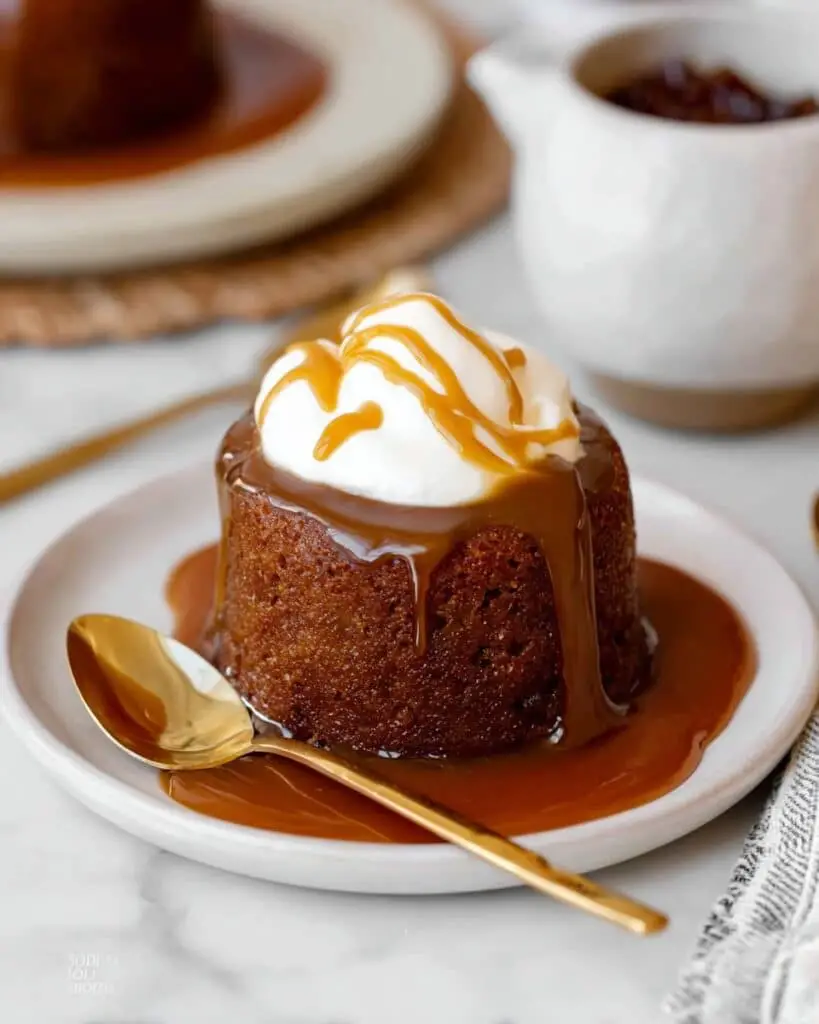 Sticky Toffee Pudding with Rich Toffee Sauce Recipe