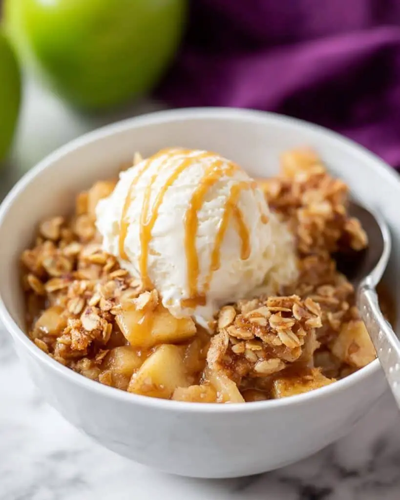 Old Fashioned Easy Apple Crisp Recipe