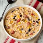 Easy Crock Pot Cream Cheese Chicken Chili Recipe