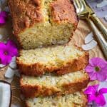 Hawaiian Banana Bread with Pineapple, Coconut & Macadamia Nuts Recipe