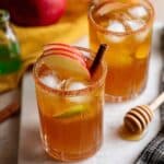 Sparkling Apple Cider Mocktail Recipe