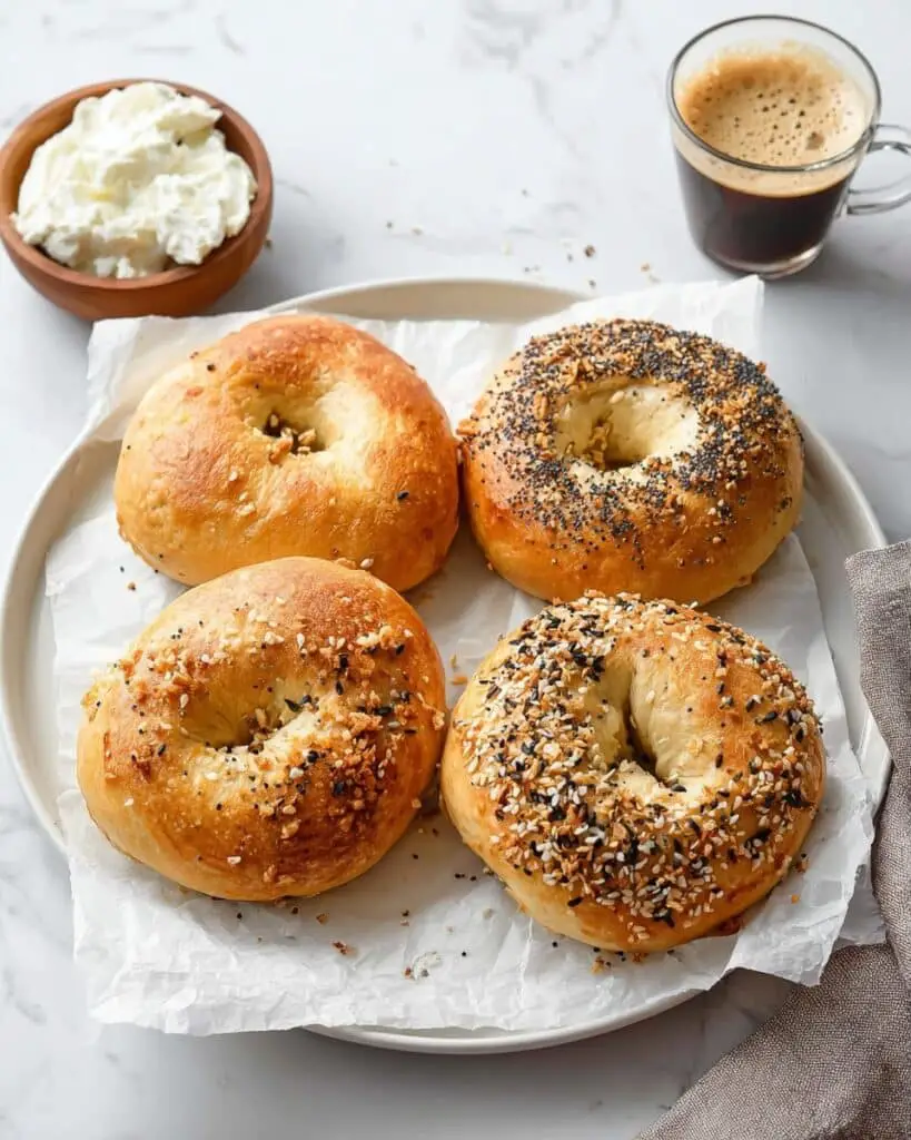 Air Fryer Protein Bagels Recipe