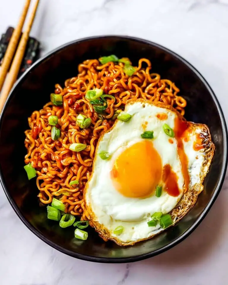 Buldak Ramen: Spicy Korean Chicken Flavored Noodles Recipe