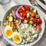 High-Protein Cottage Cheese Bowl with Capers, Dill, and Soft-Cooked Egg Recipe