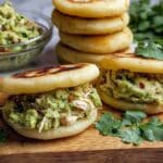 Reina Pepiada: Venezuelan Arepas with Chicken and Avocado Recipe