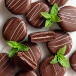 Homemade Thin Mint Cookies Recipe