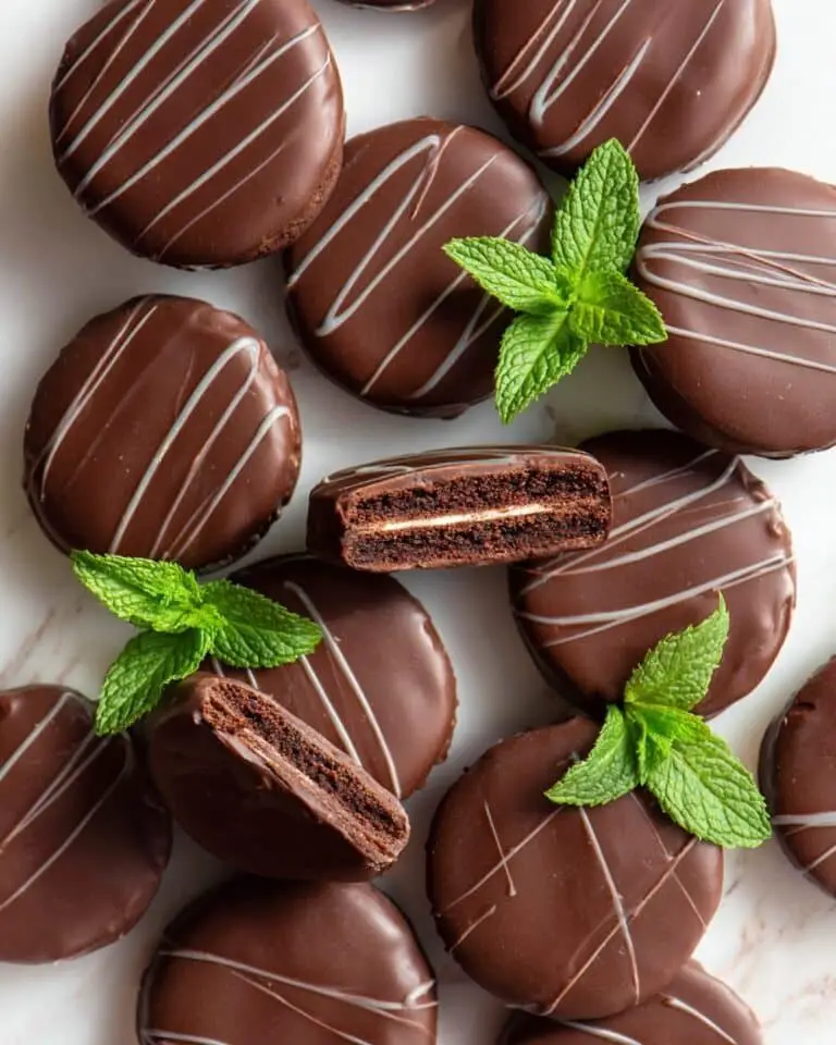 Homemade Thin Mint Cookies Recipe