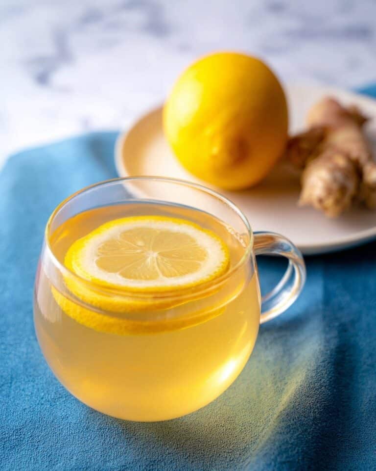 Ginger Lemon Honey Tea Recipe