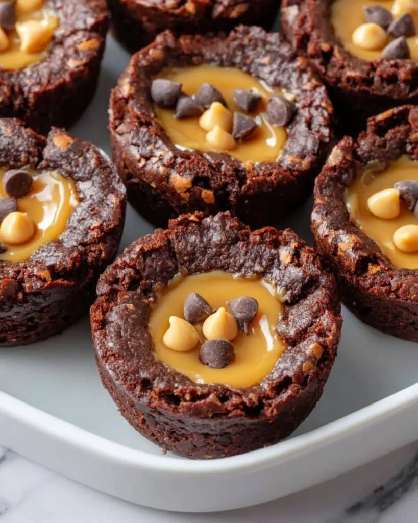 Peanut Butter Brownie Bites Recipe