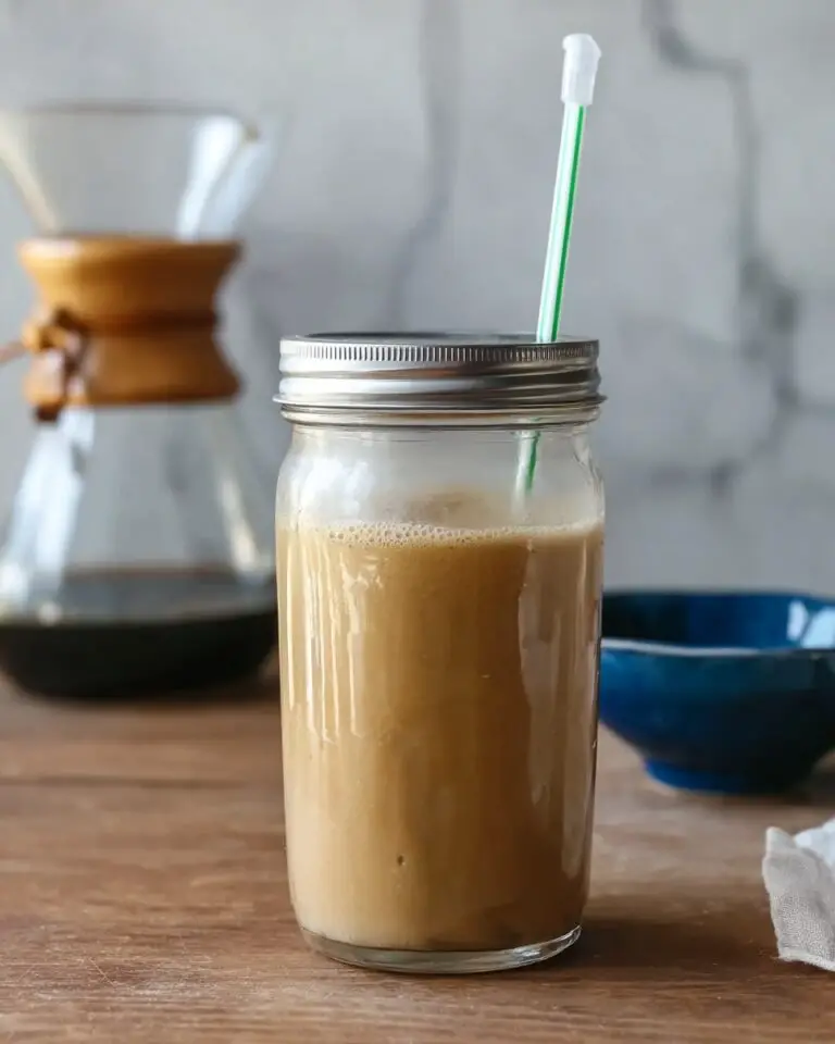 Vanilla Iced Coffee Recipe
