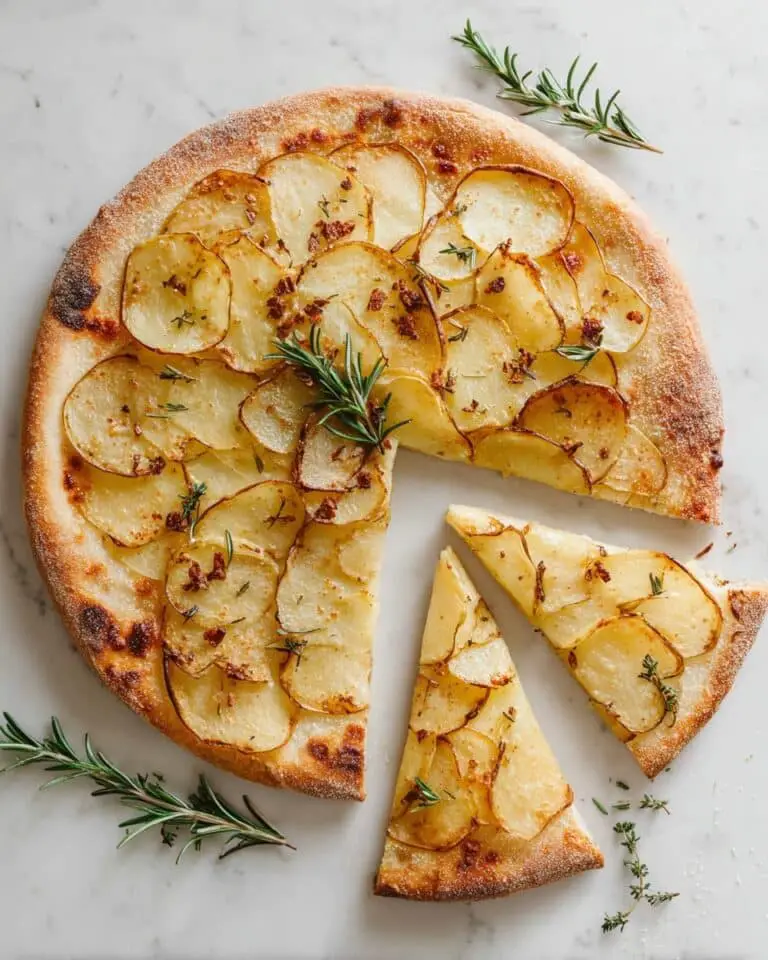 Potato and Rosemary Pizza Recipe
