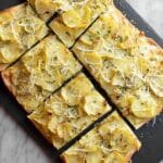 Classic Potato Pizza with Fresh Rosemary Recipe