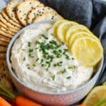 Creamy Clam Dip with Garlic and Parsley Recipe