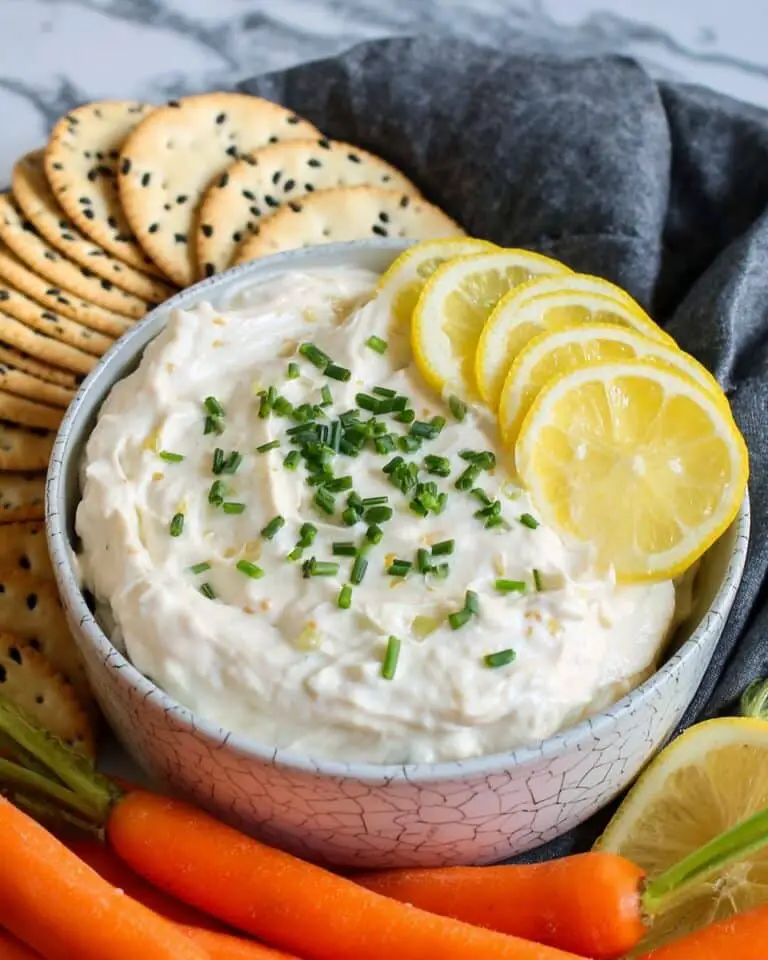 Creamy Clam Dip with Garlic and Parsley Recipe