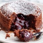 Chocolate Cherry Lava Cake Recipe