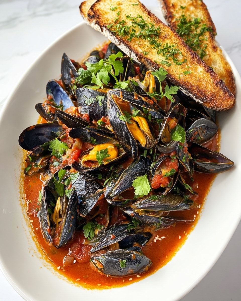 15-Minute Spicy Mussel Soup Recipe