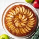 Spiced Apple Upside-Down Cake Recipe
