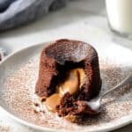 Peanut Butter Chocolate Molten Lava Cake Recipe