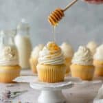 Lavender Cupcakes with Honey Buttercream Recipe