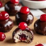 Cherry Bourbon Balls: No-Bake Chocolate-Covered Holiday Treats Recipe