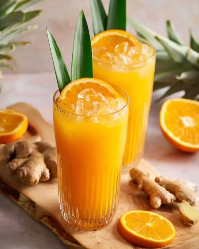 Turmeric Ginger Glow Juice Recipe