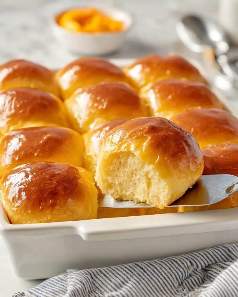Sweet Potato Dinner Rolls Recipe