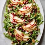 Winter Crisp Pear and Walnut Salad with Gorgonzola Recipe