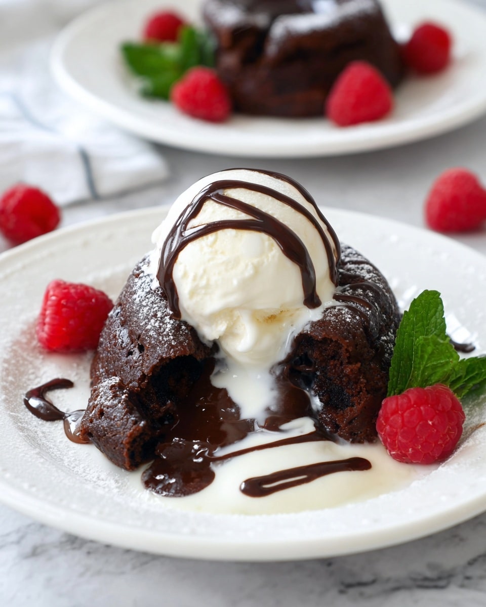 Mini Lava Cakes in Muffin Tins Recipe