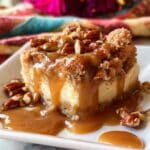 Easy Pecan Pie Bread Pudding With Salted Caramel Sauce Recipe