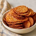Homemade Ritz Crackers with Sesame, Garlic, and Spiced Herbs Recipe