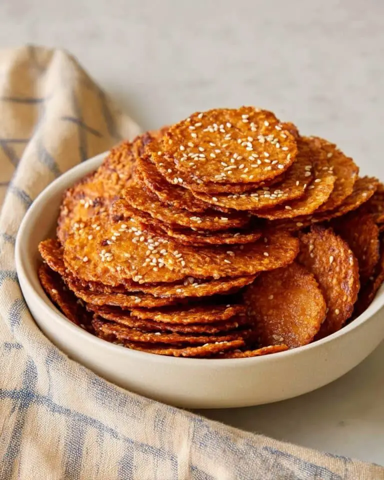 Homemade Ritz Crackers with Sesame, Garlic, and Spiced Herbs Recipe