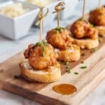 Mini Fried Chicken and Waffles with Maple Honey Butter Recipe