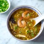 Hot & Sour Shrimp Soup Recipe